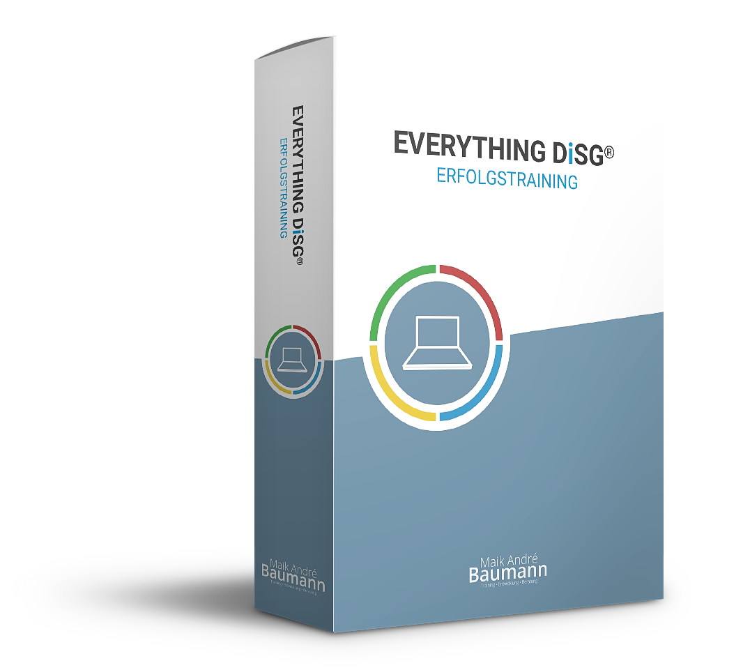 Packshot von DiSG Erfolgstraining